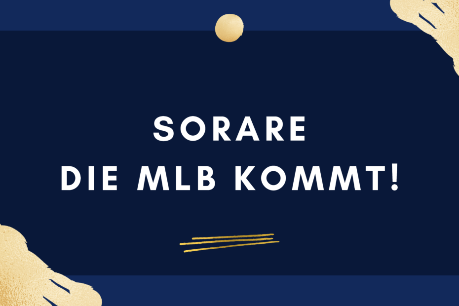 Sorare MLB kommt - Thumbnail